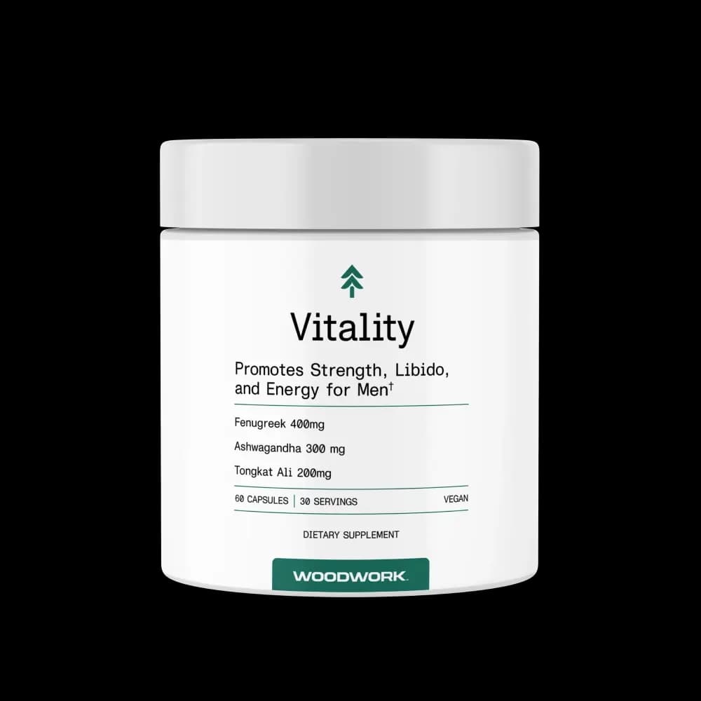 Vitality supplement bottle